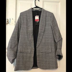 Plaid blazer